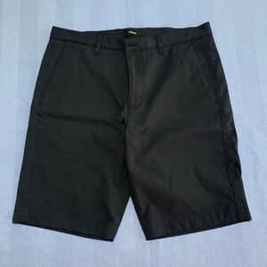 Theory Navy Flat Front Men's Shorts